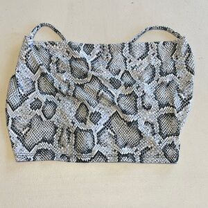 Windsor Lace Up Crop Top